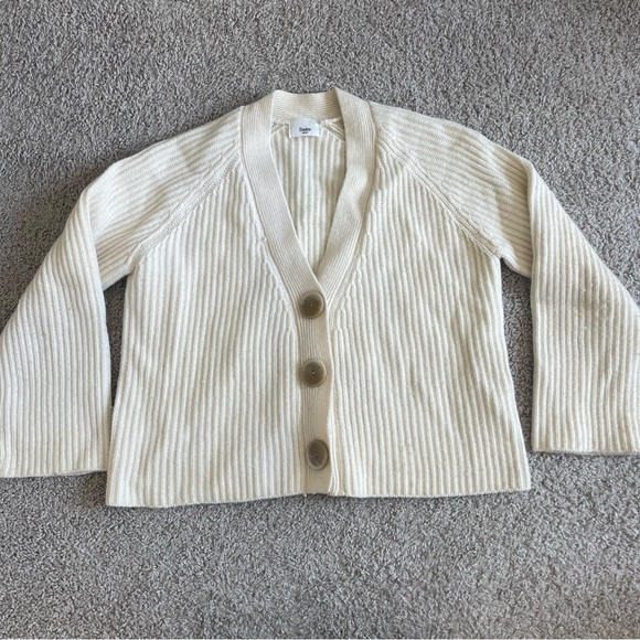 Frankie Shop 3 Button Knit Cardigan - Picture 1 of 9